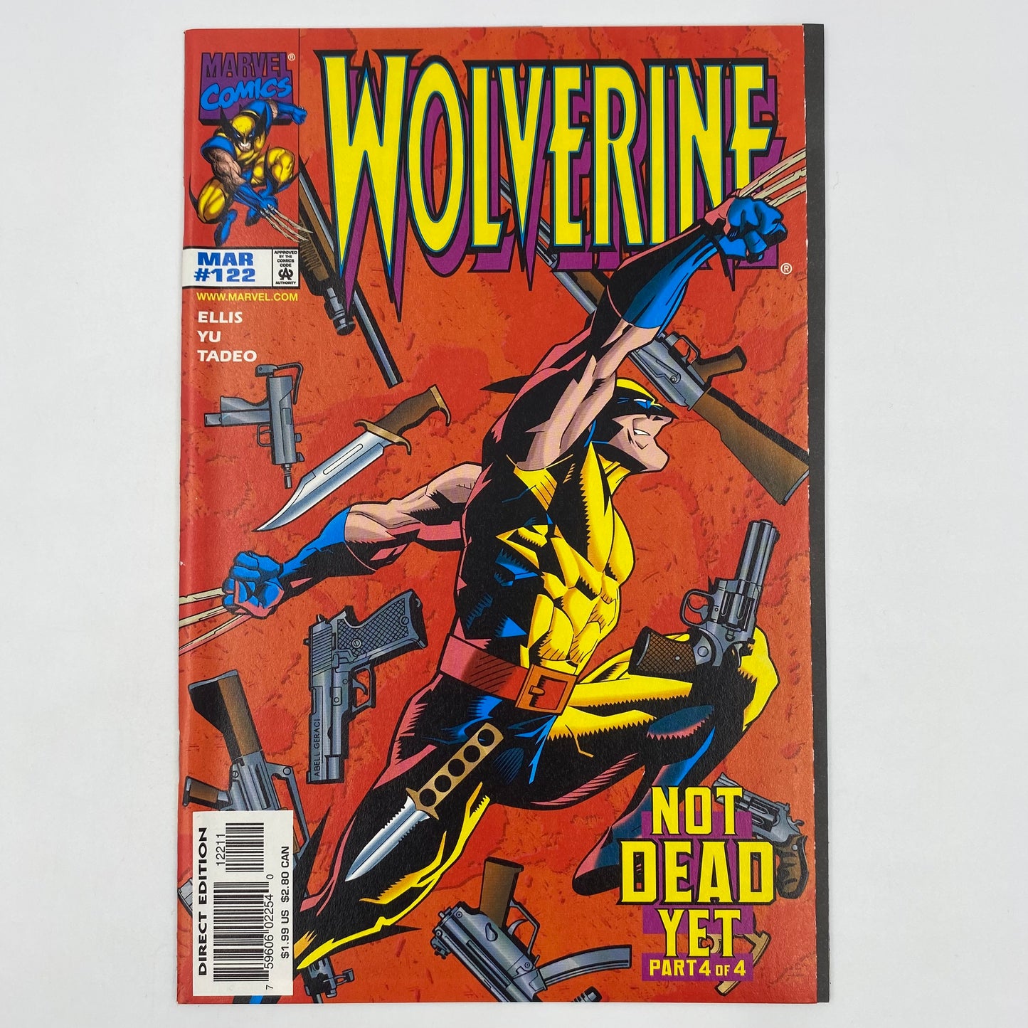 Wolverine #119-122 “Not Dead Yet” (1997) Marvel