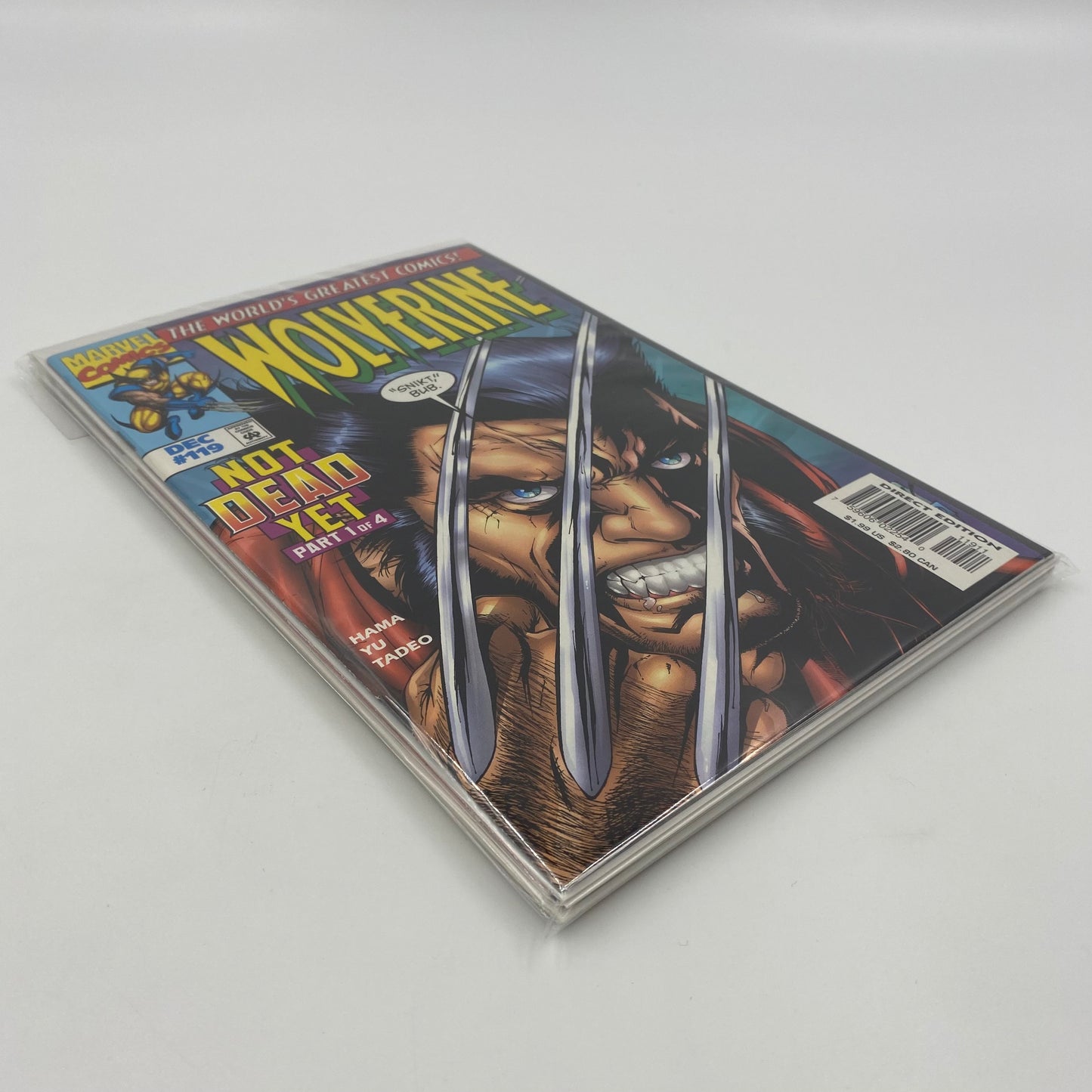 Wolverine #119-122 “Not Dead Yet” (1997) Marvel