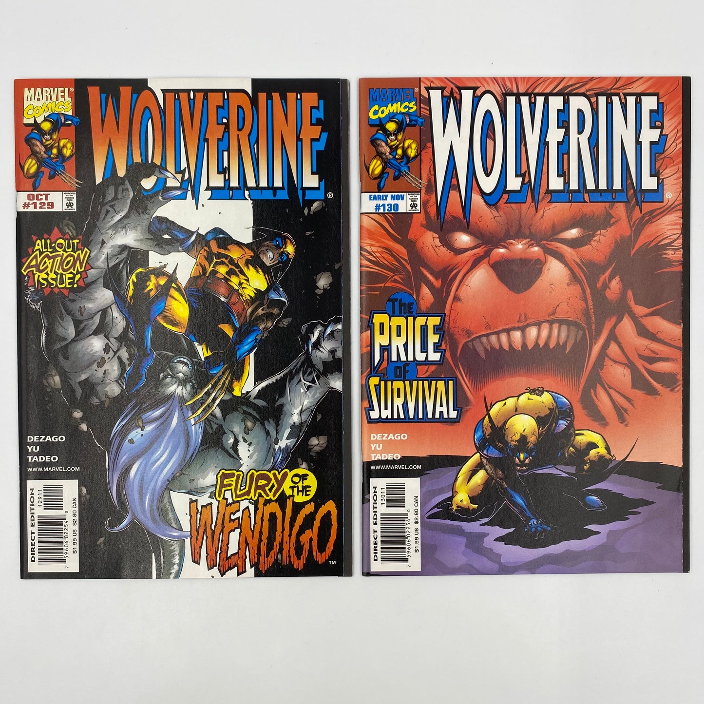 Wolverine #129-130 (1998) Marvel