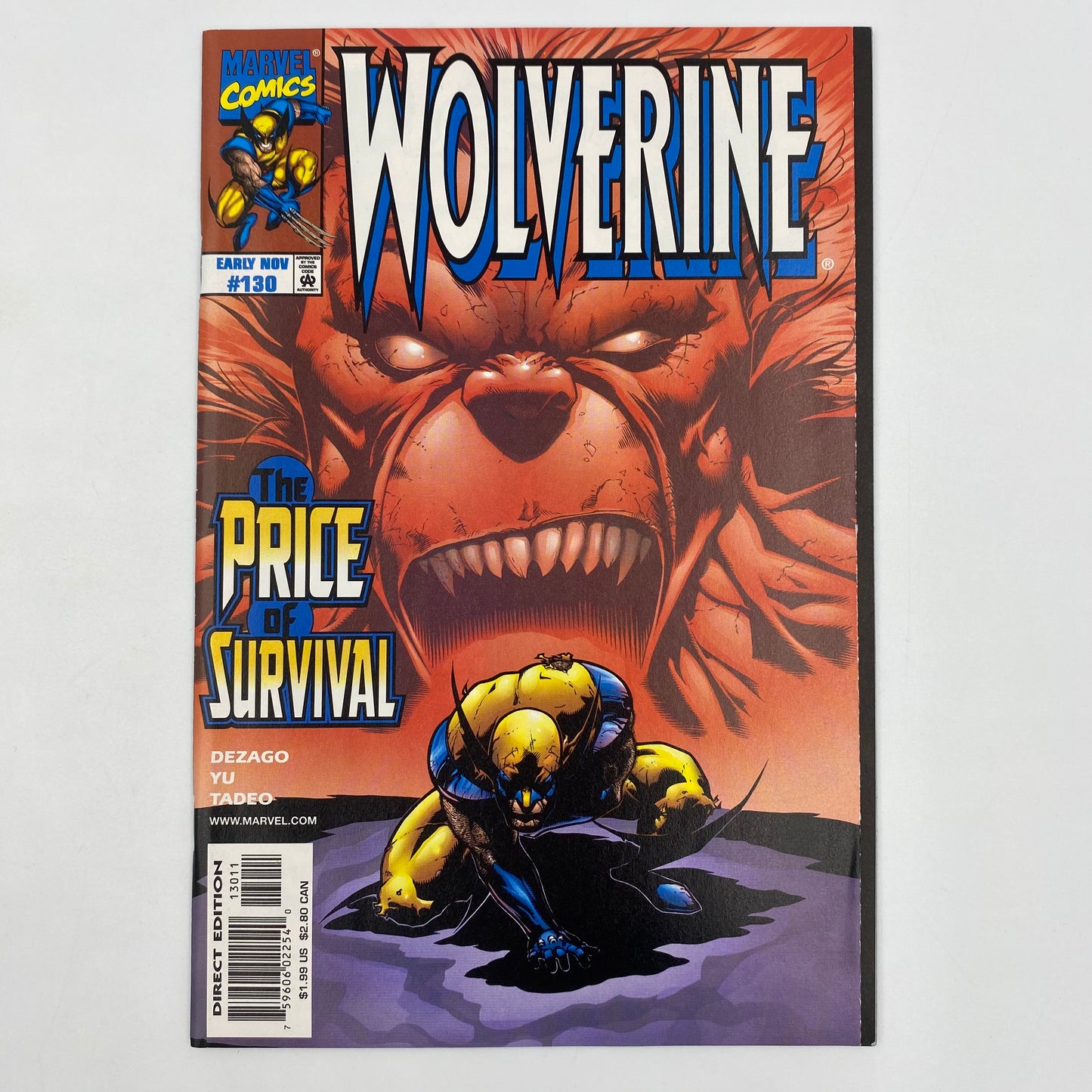 Wolverine #129-130 (1998) Marvel