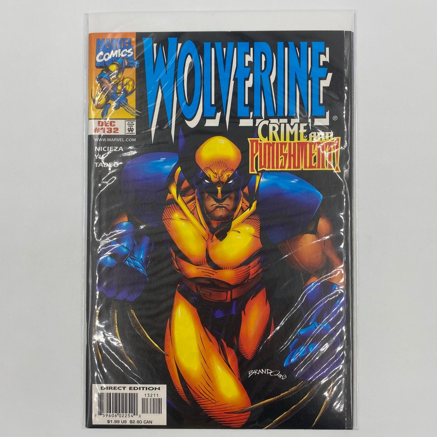 Wolverine #132 (1998) Marvel