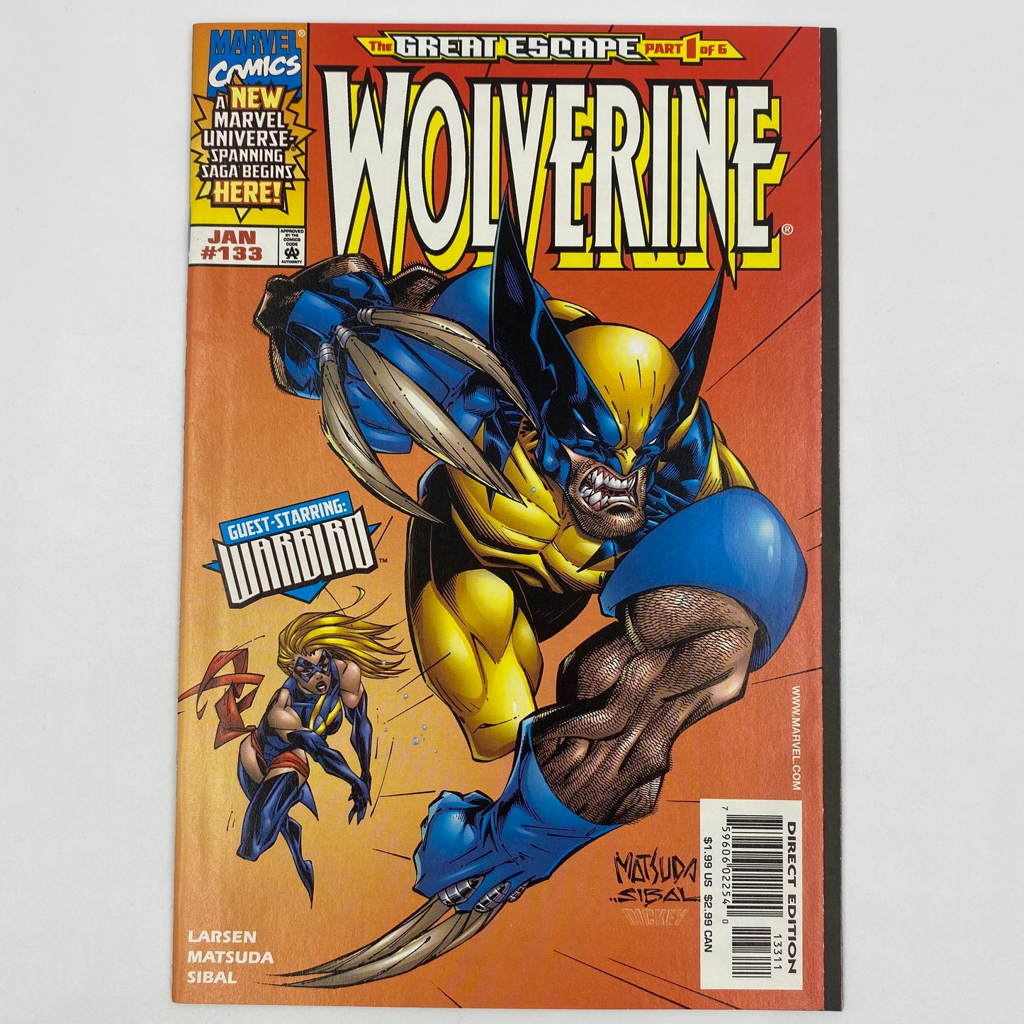 Wolverine #133-138 (1998-1999) Marvel