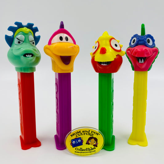 Pez-A-Saur complete set of 4 PEZ dispensers (1995) loose