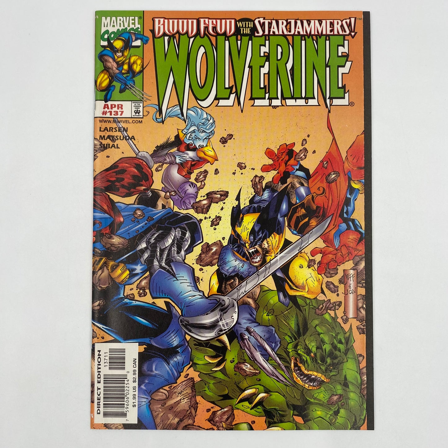 Wolverine #133-138 (1998-1999) Marvel