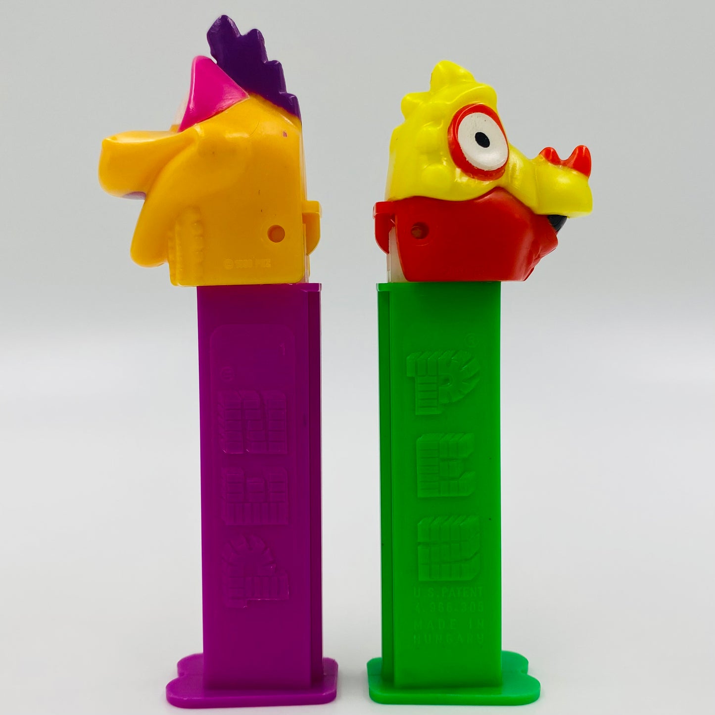 Pez-A-Saur complete set of 4 PEZ dispensers (1995) loose
