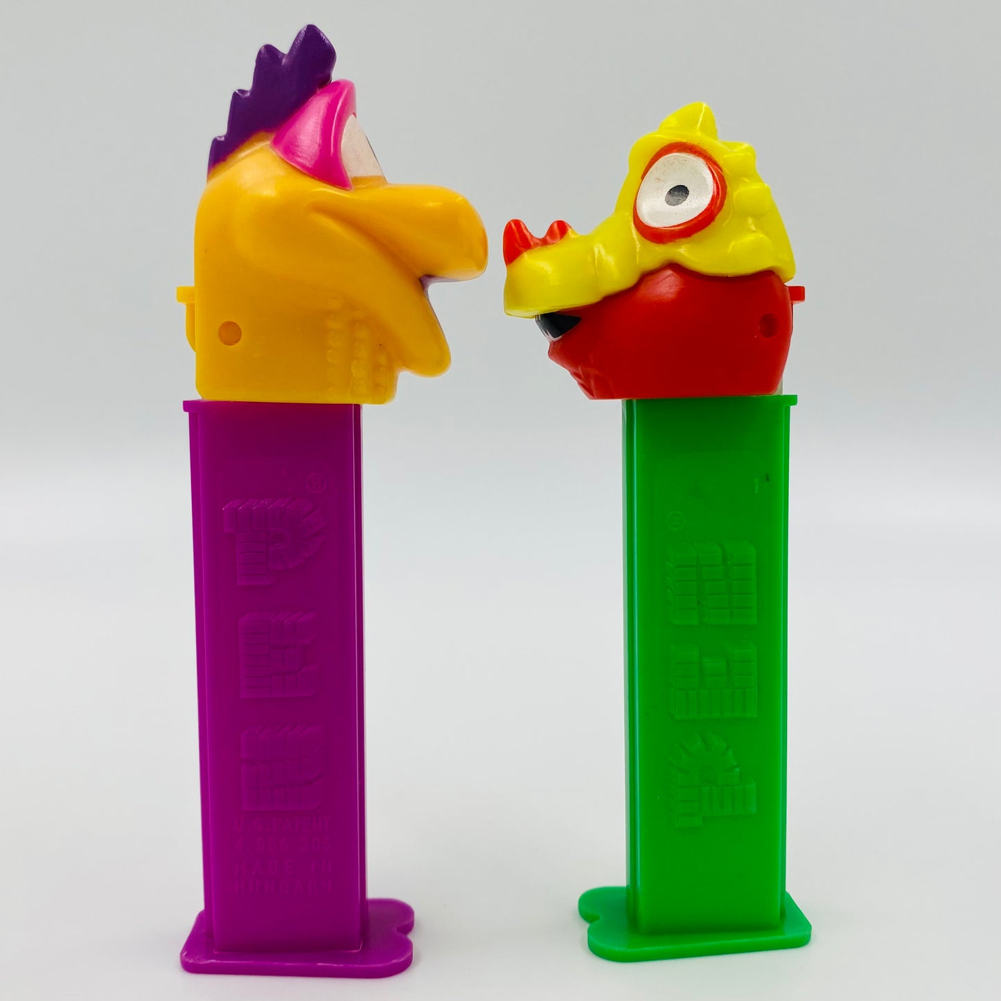 Pez-A-Saur complete set of 4 PEZ dispensers (1995) loose