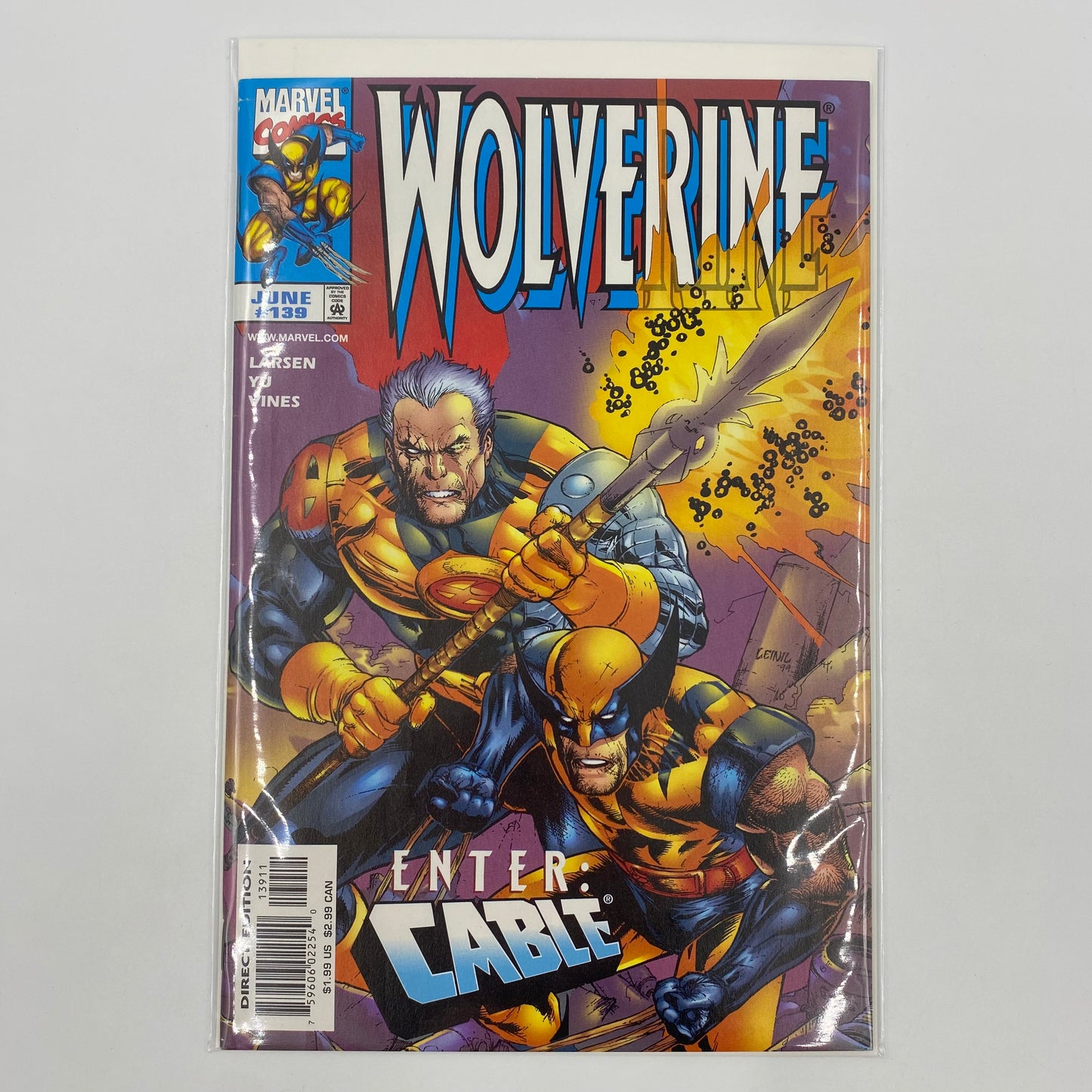 Wolverine #139 (1999) Marvel