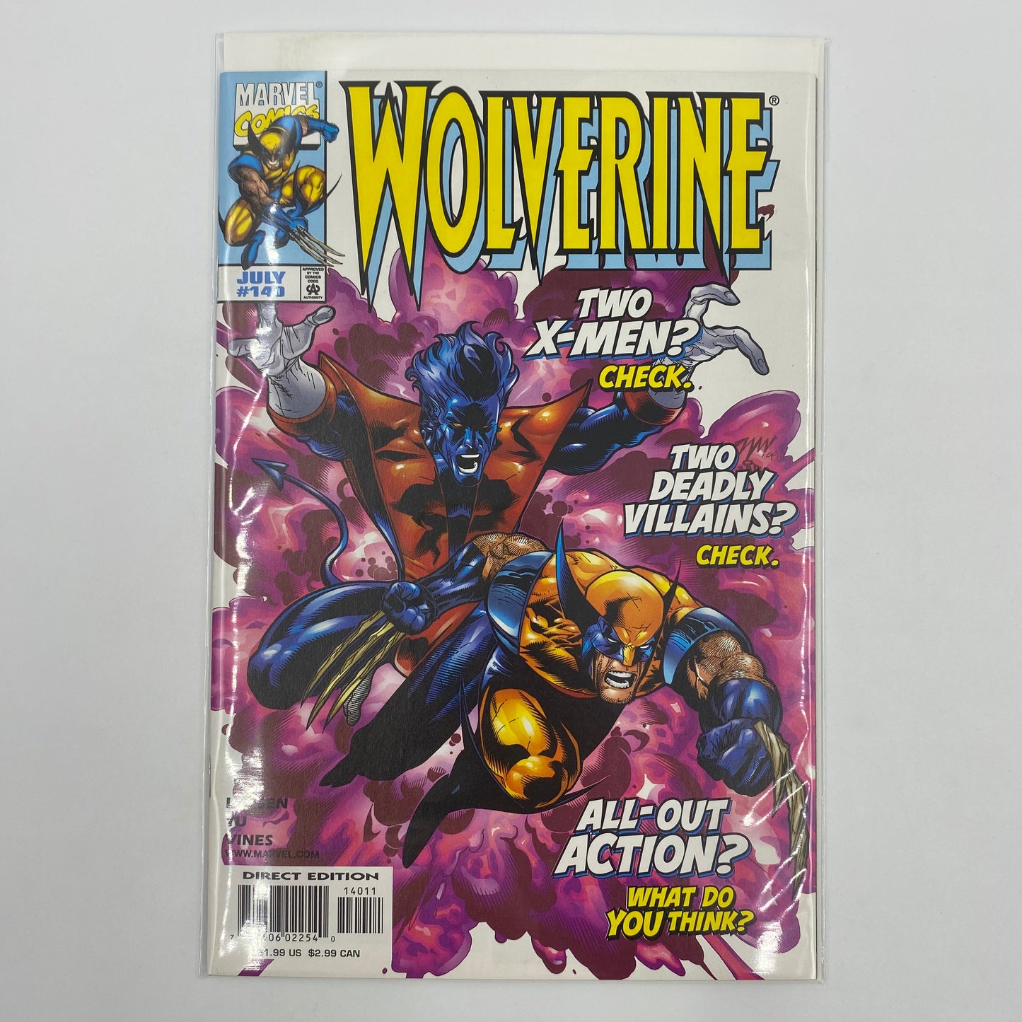 Wolverine #140 (1999) Marvel