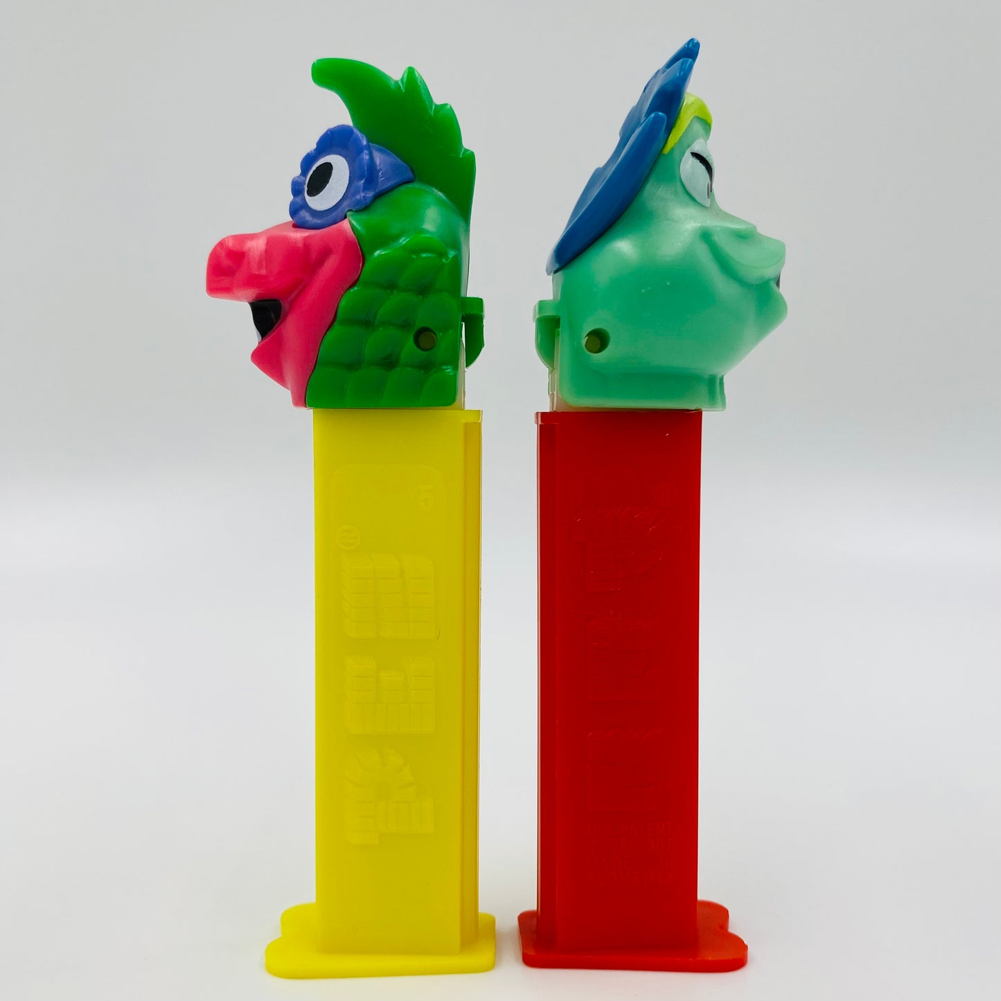 Pez-A-Saur complete set of 4 PEZ dispensers (1995) loose