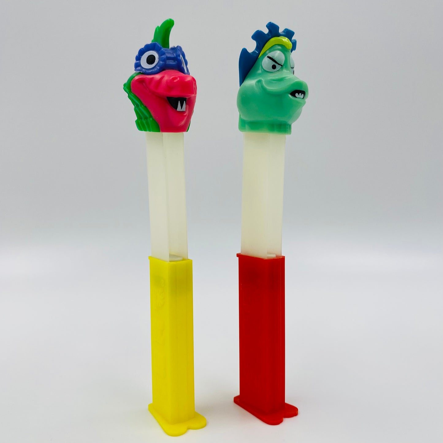 Pez-A-Saur complete set of 4 PEZ dispensers (1995) loose