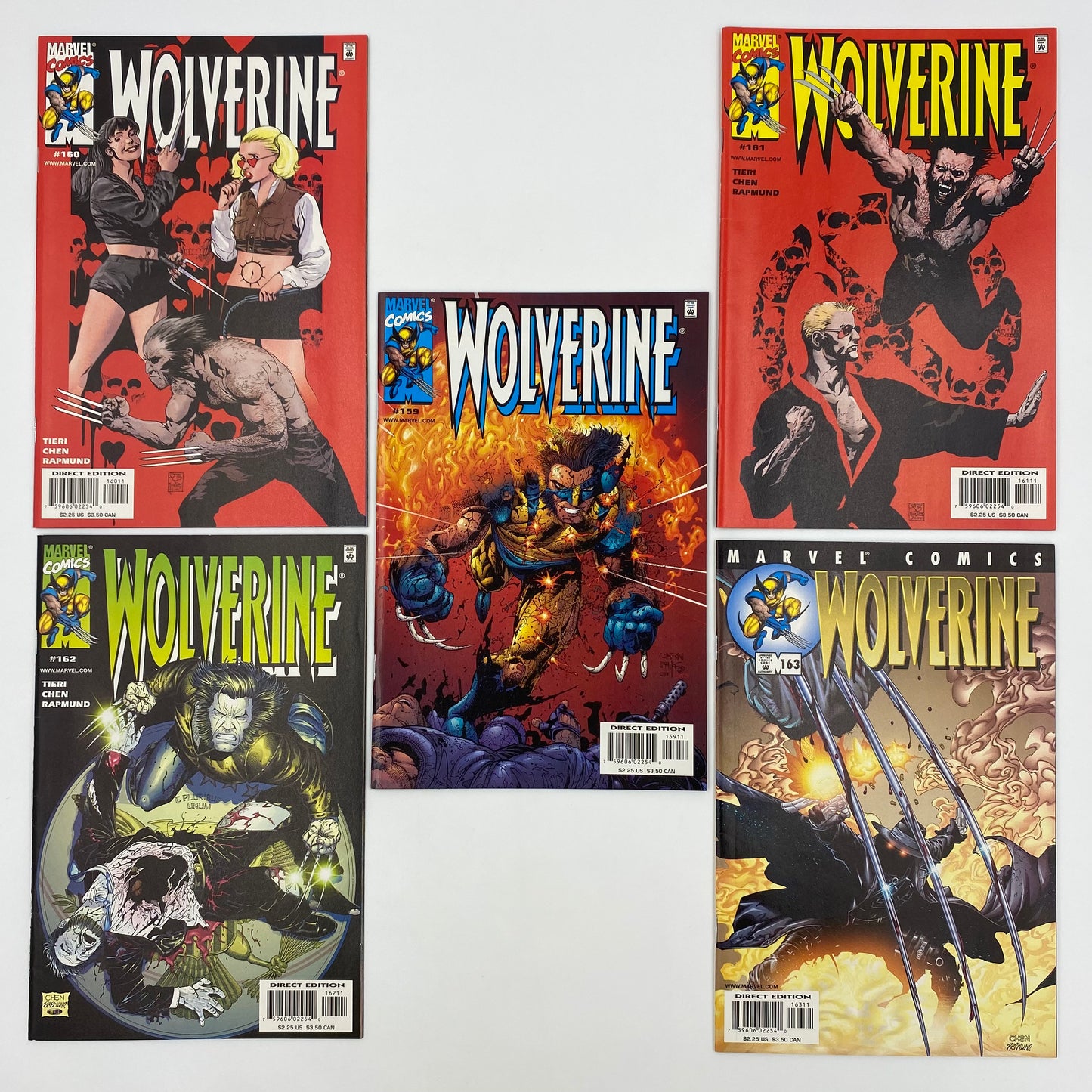 Wolverine #159-186 Frank Tieri & Sean Chen (2000-2003) Marvel