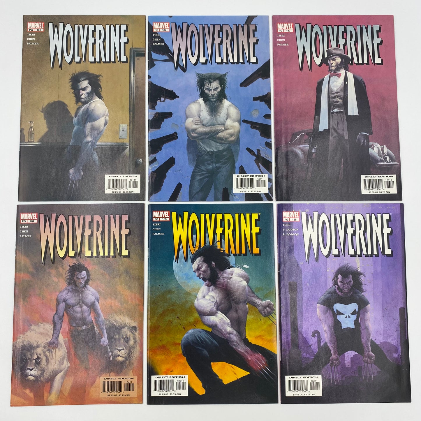 Wolverine #159-186 Frank Tieri & Sean Chen (2000-2003) Marvel