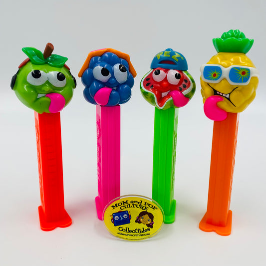 Pez Sourz complete set of 4 PEZ dispensers (2002) loose