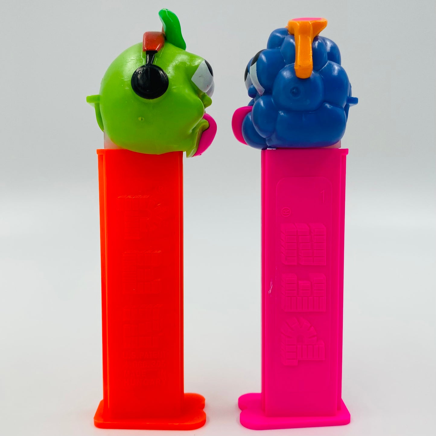 Pez Sourz complete set of 4 PEZ dispensers (2002) loose