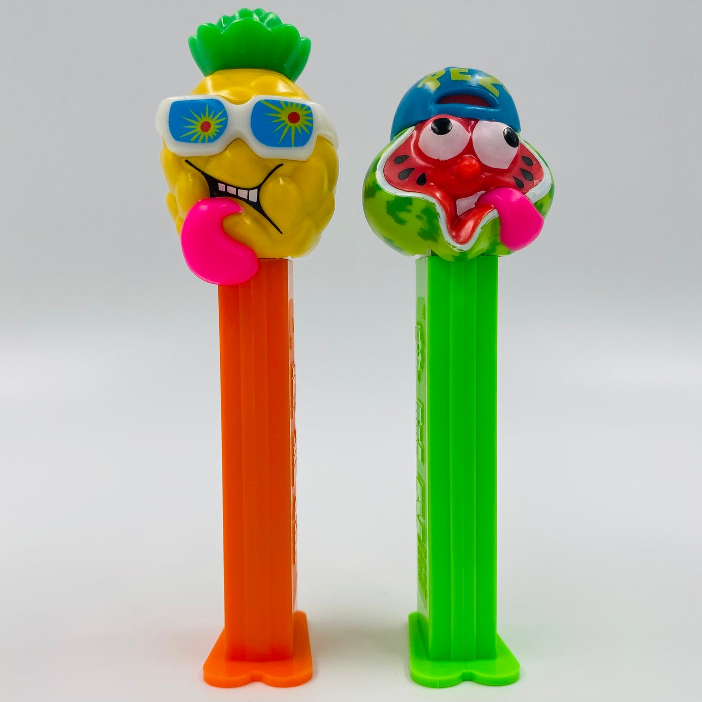 Pez Sourz complete set of 4 PEZ dispensers (2002) loose