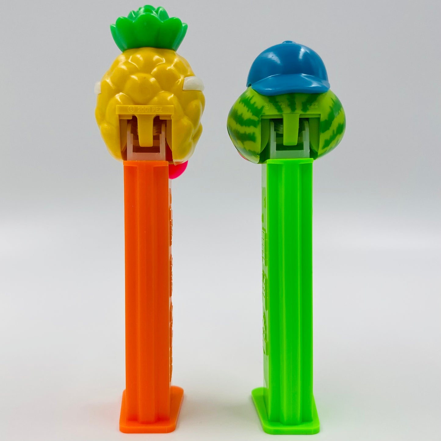 Pez Sourz complete set of 4 PEZ dispensers (2002) loose