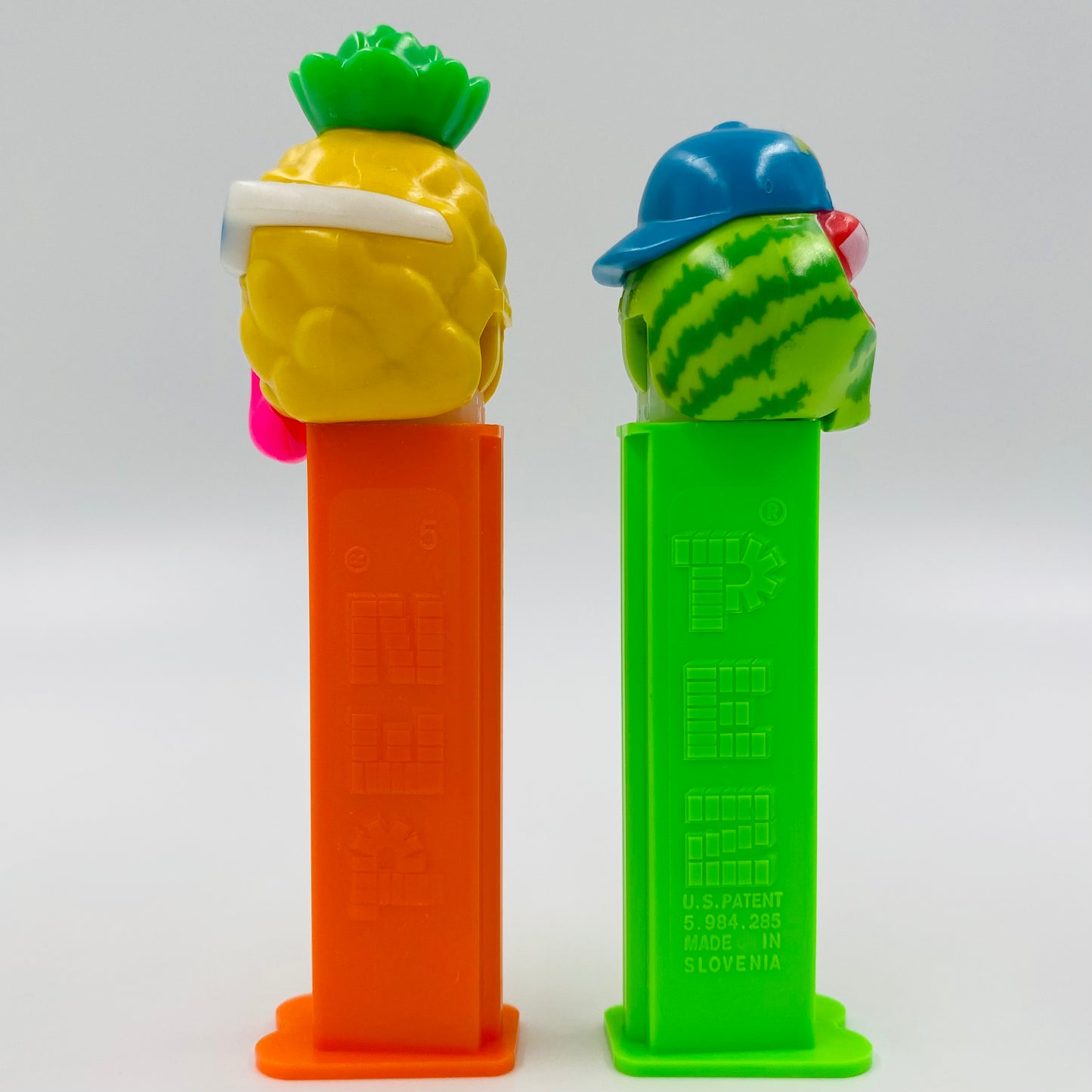 Pez Sourz complete set of 4 PEZ dispensers (2002) loose