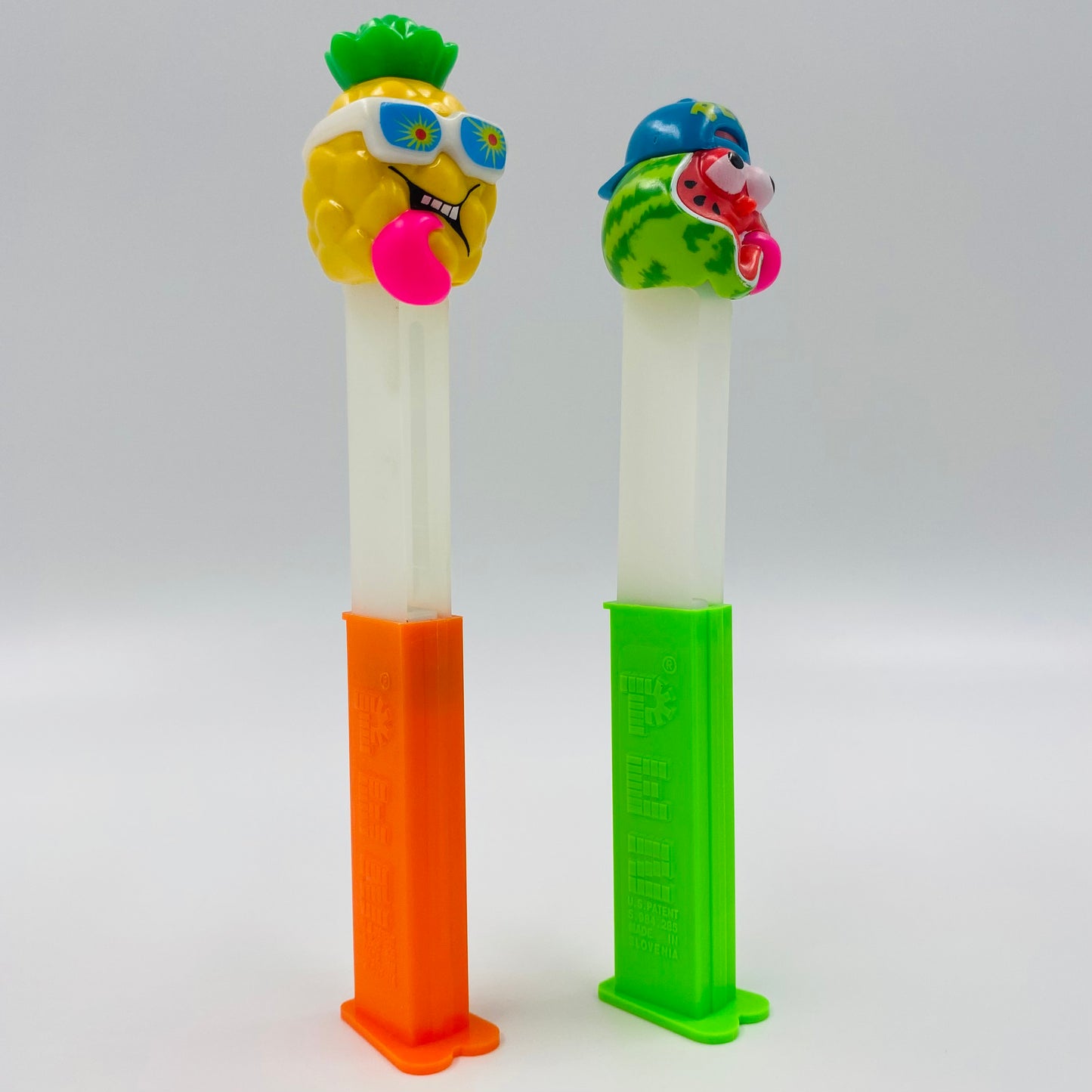 Pez Sourz complete set of 4 PEZ dispensers (2002) loose