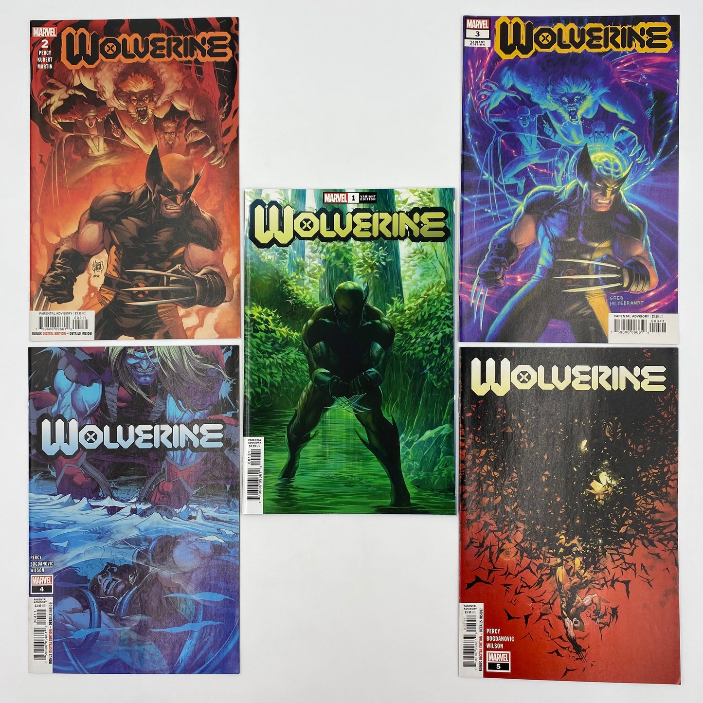 Wolverine #1-23 (2020-2022) X-Force #13, 14, 20 (2020-2021) Marvel