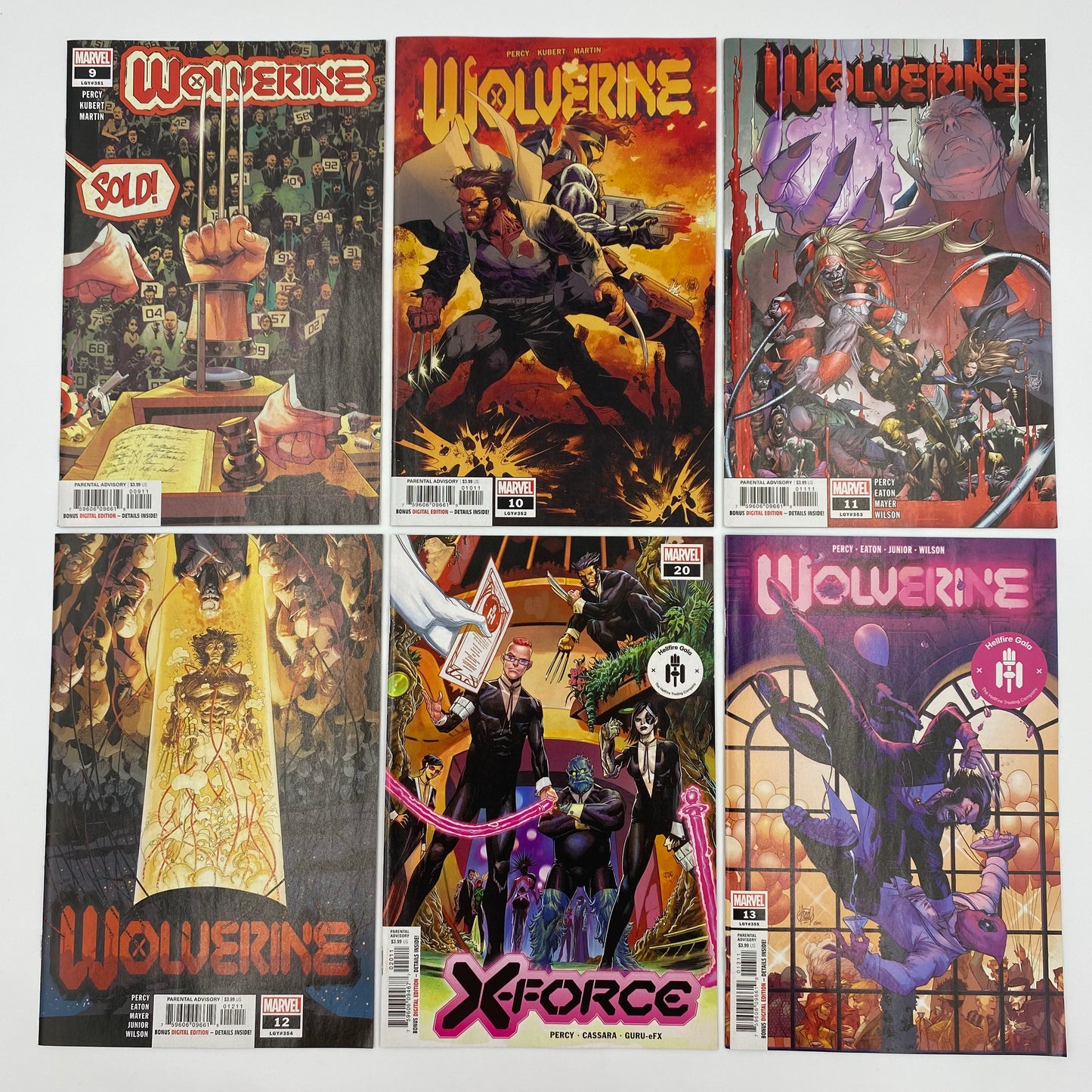 Wolverine #1-23 (2020-2022) X-Force #13, 14, 20 (2020-2021) Marvel