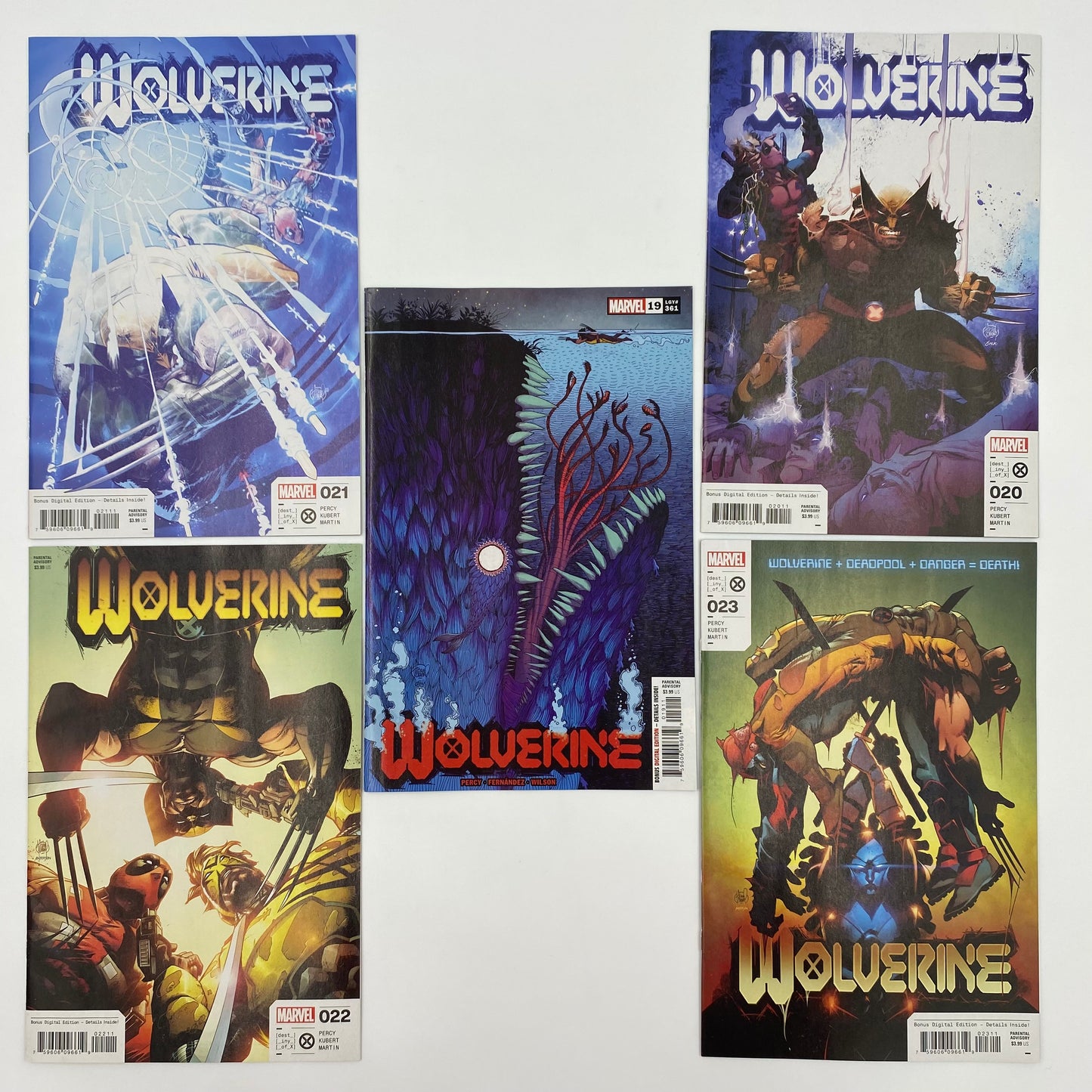 Wolverine #1-23 (2020-2022) X-Force #13, 14, 20 (2020-2021) Marvel