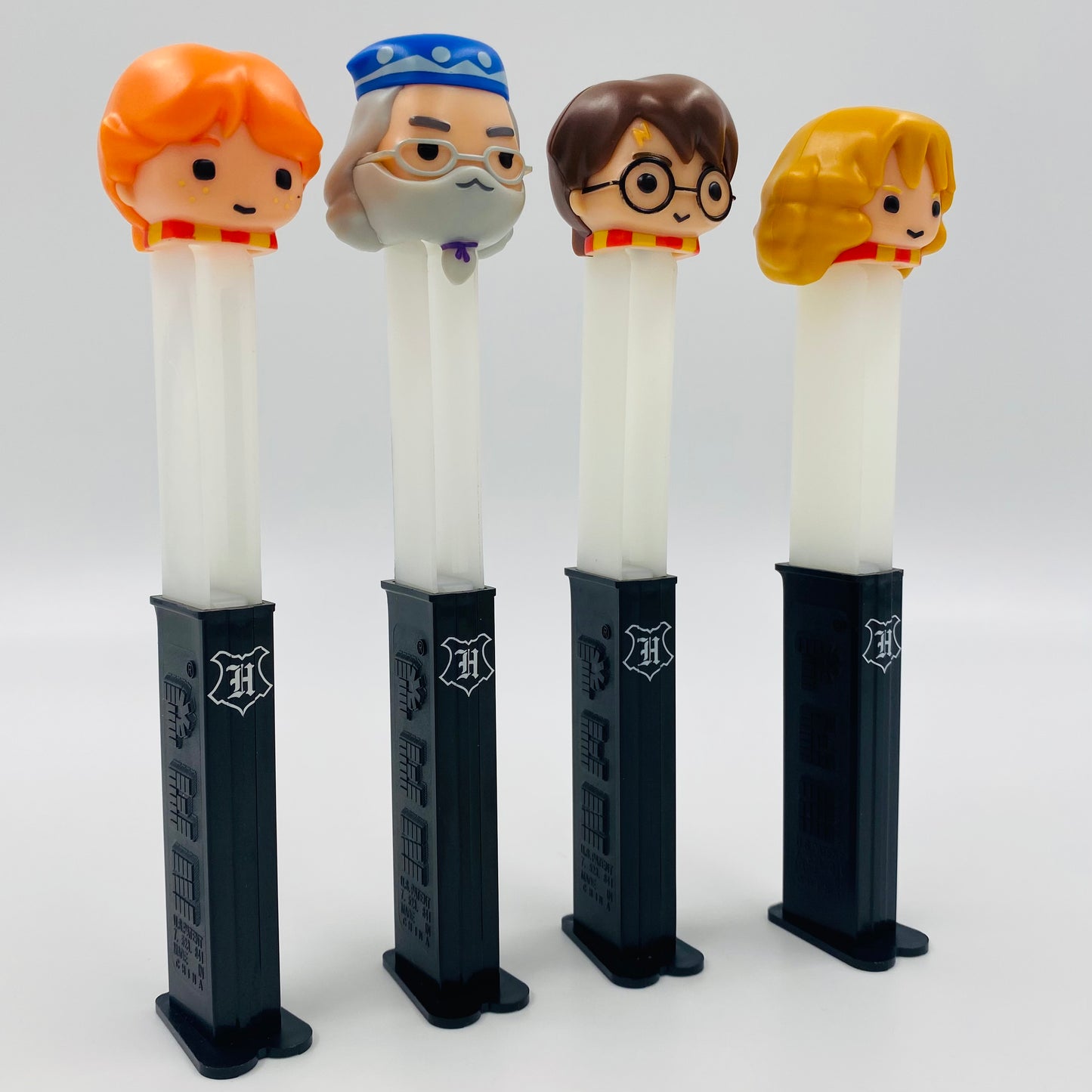Harry Potter set of 4 PEZ dispensers (2020) loose
