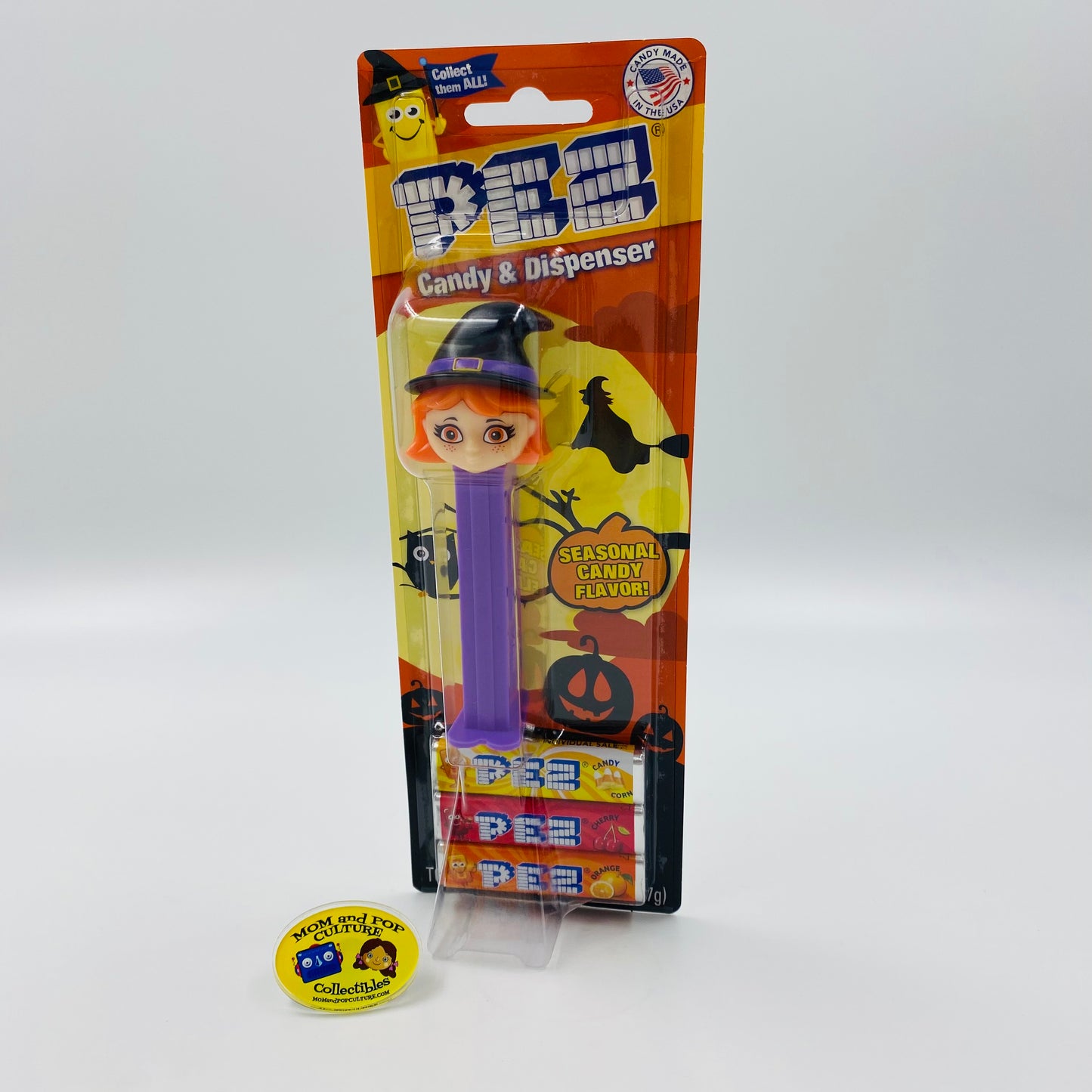 Halloween Witch PEZ dispenser (2018) carded 7.5 China