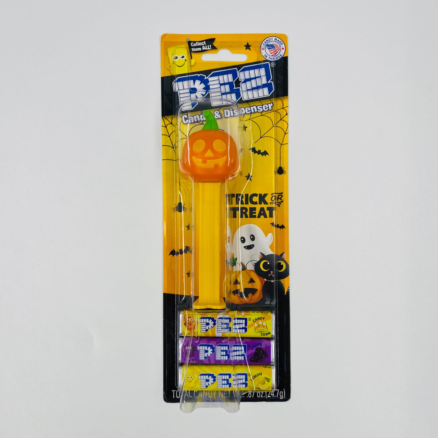 Halloween Jack O Lantern PEZ dispenser (2022) carded 7.5 Hungary