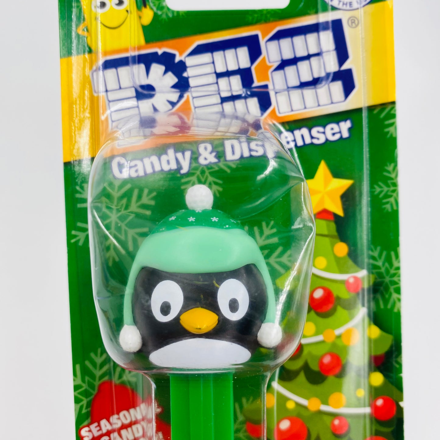 Christmas Penguin PEZ dispenser (2016) carded 7.5 China