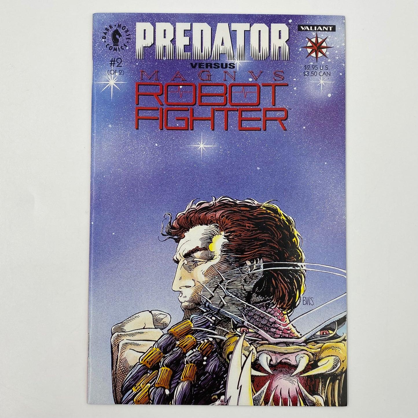 Predator versus Magnus Robot Fighter #1-2 (1992) Dark Horse & Valiant