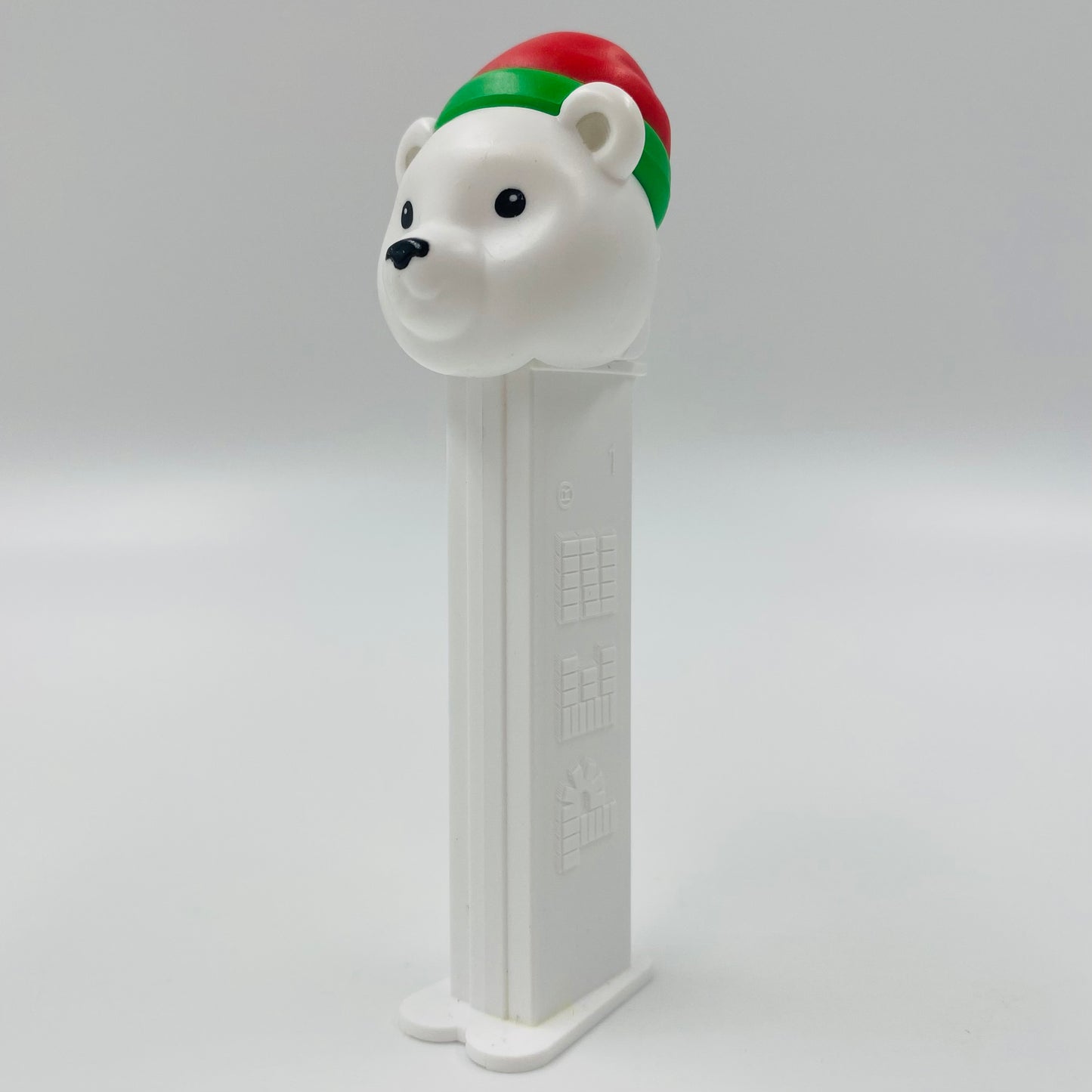 Christmas Winter Polar Bear with Winter Hat PEZ dispenser (2020) loose 7.5 Hungary