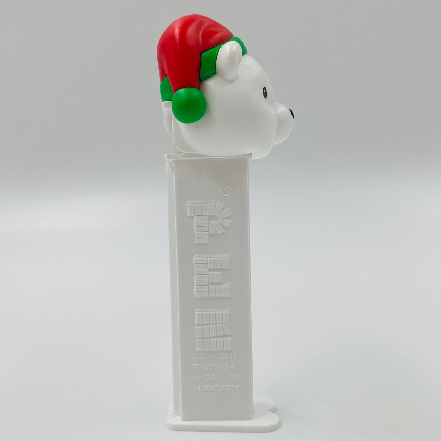 Christmas Winter Polar Bear with Winter Hat PEZ dispenser (2020) loose 7.5 Hungary