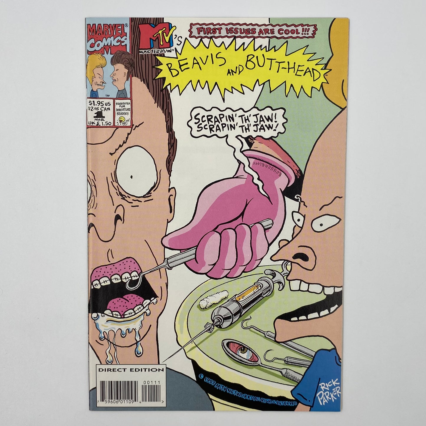 Beavis and Butthead #1 (1994) Marvel