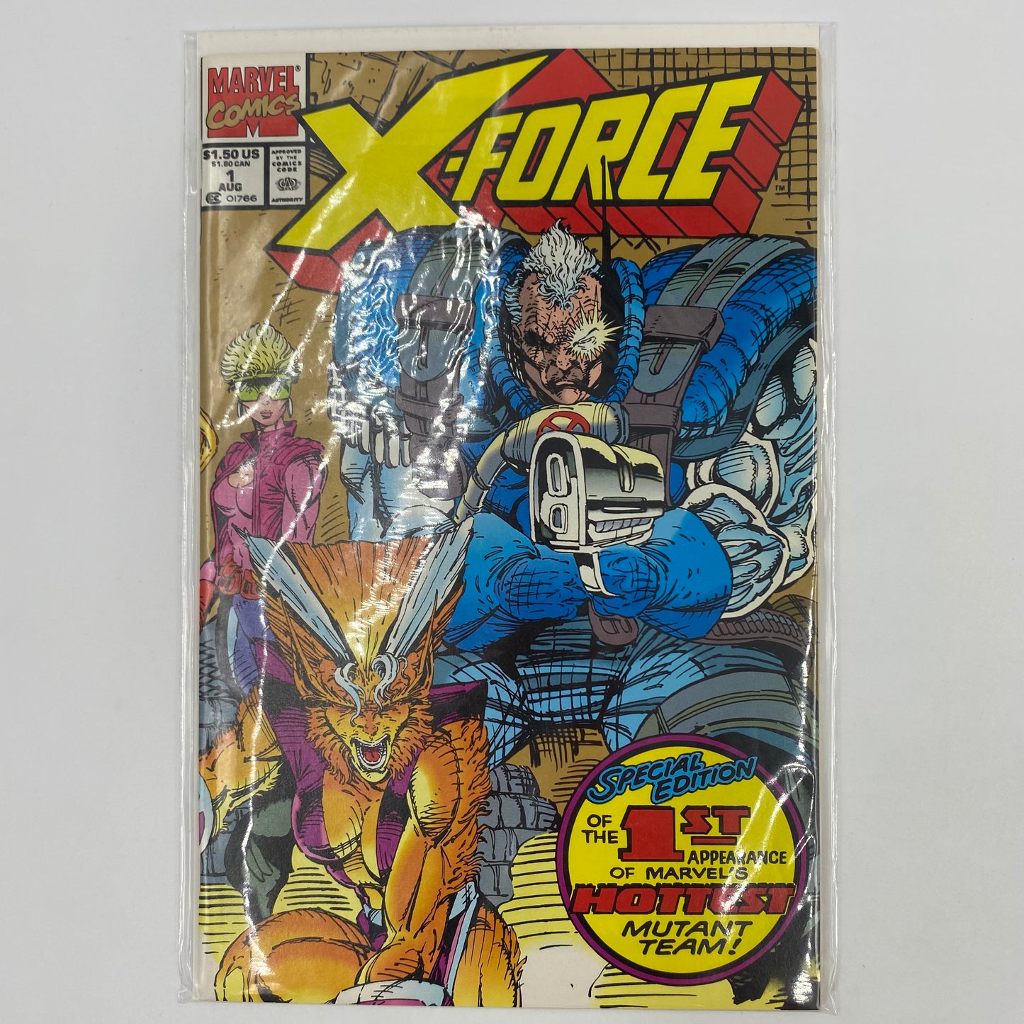 X-Force #1 2nd printing (1991) Marvel (FN)