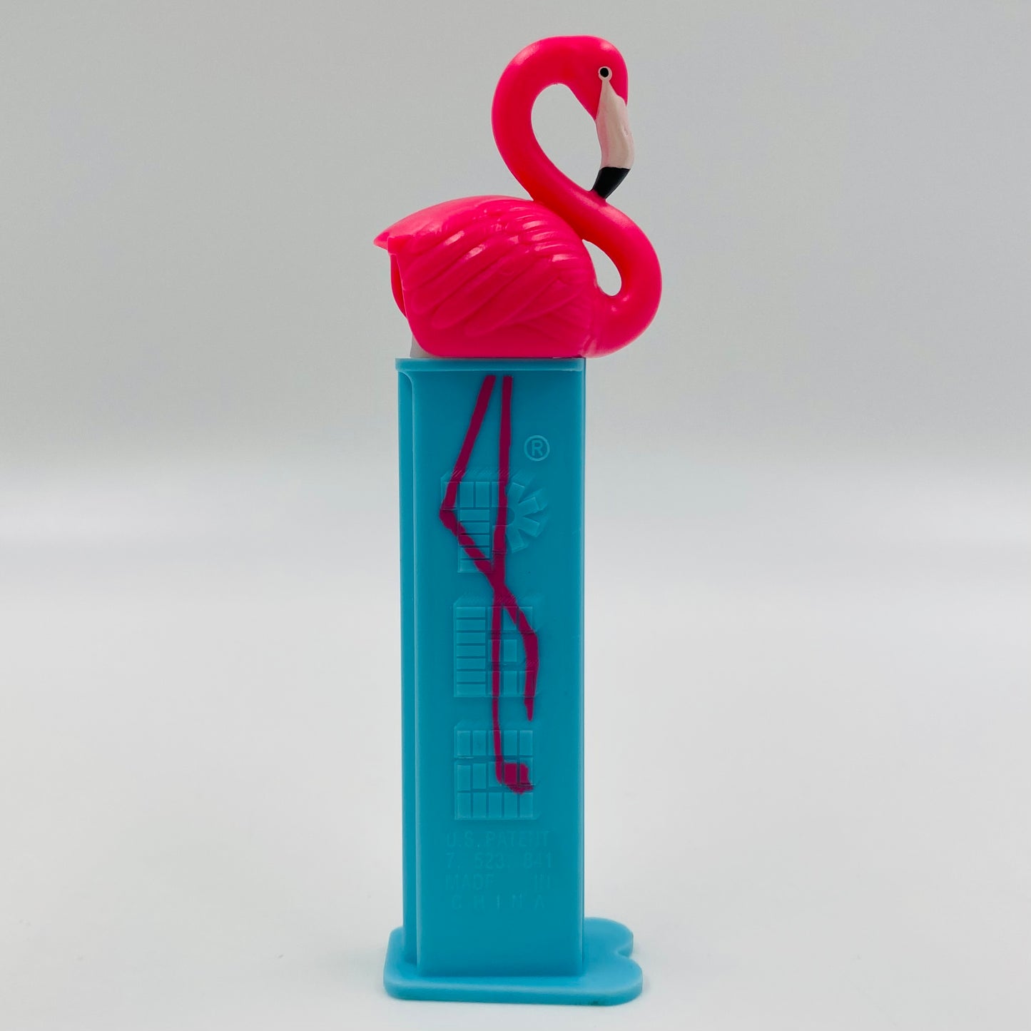 PEZ Animals Floyd the Flamingo PEZ dispenser (2018) loose 7.5 China
