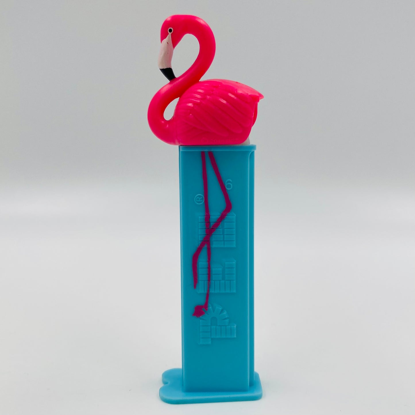 PEZ Animals Floyd the Flamingo PEZ dispenser (2018) loose 7.5 China