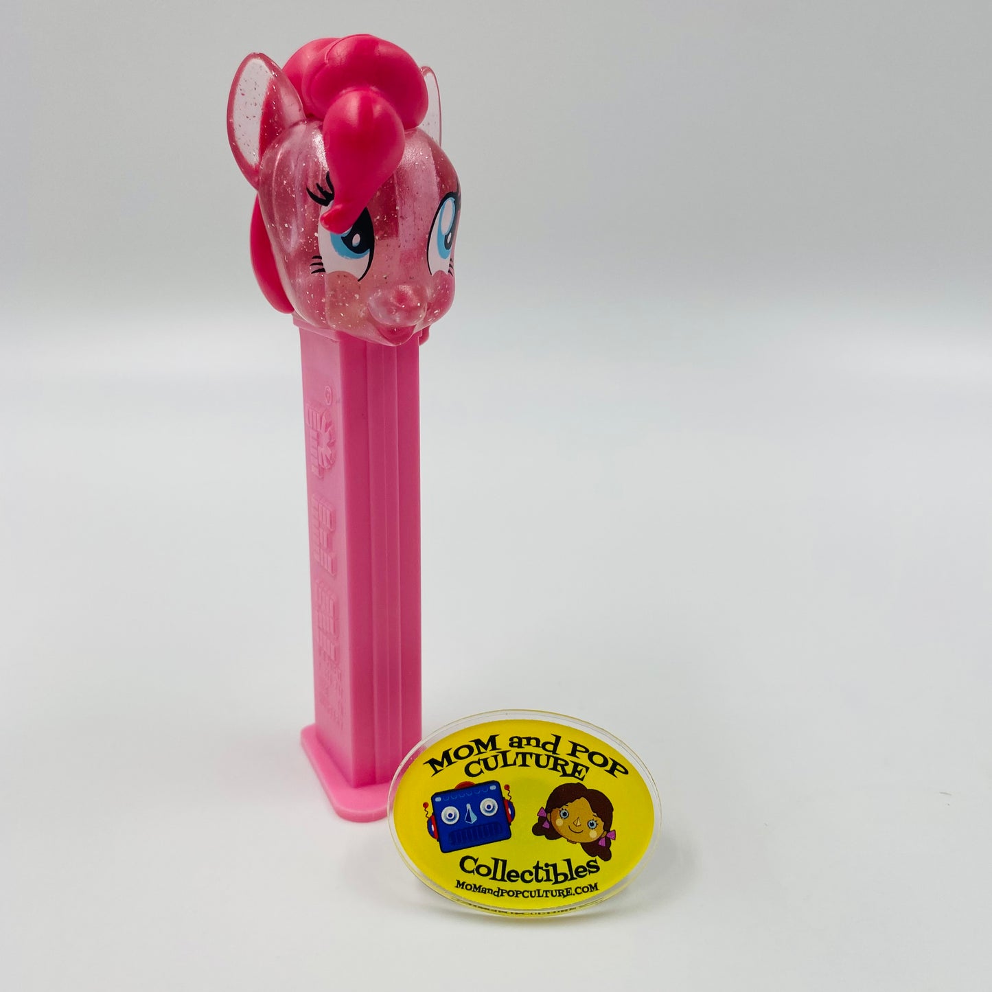 My Little Pony Crystal Pinkie Pie PEZ dispenser (2020) loose 7.5 Hungary