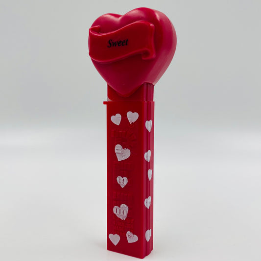 Valentine's Day Heart “SWEET” red PEZ dispenser (2005) loose 4.9 Hungary