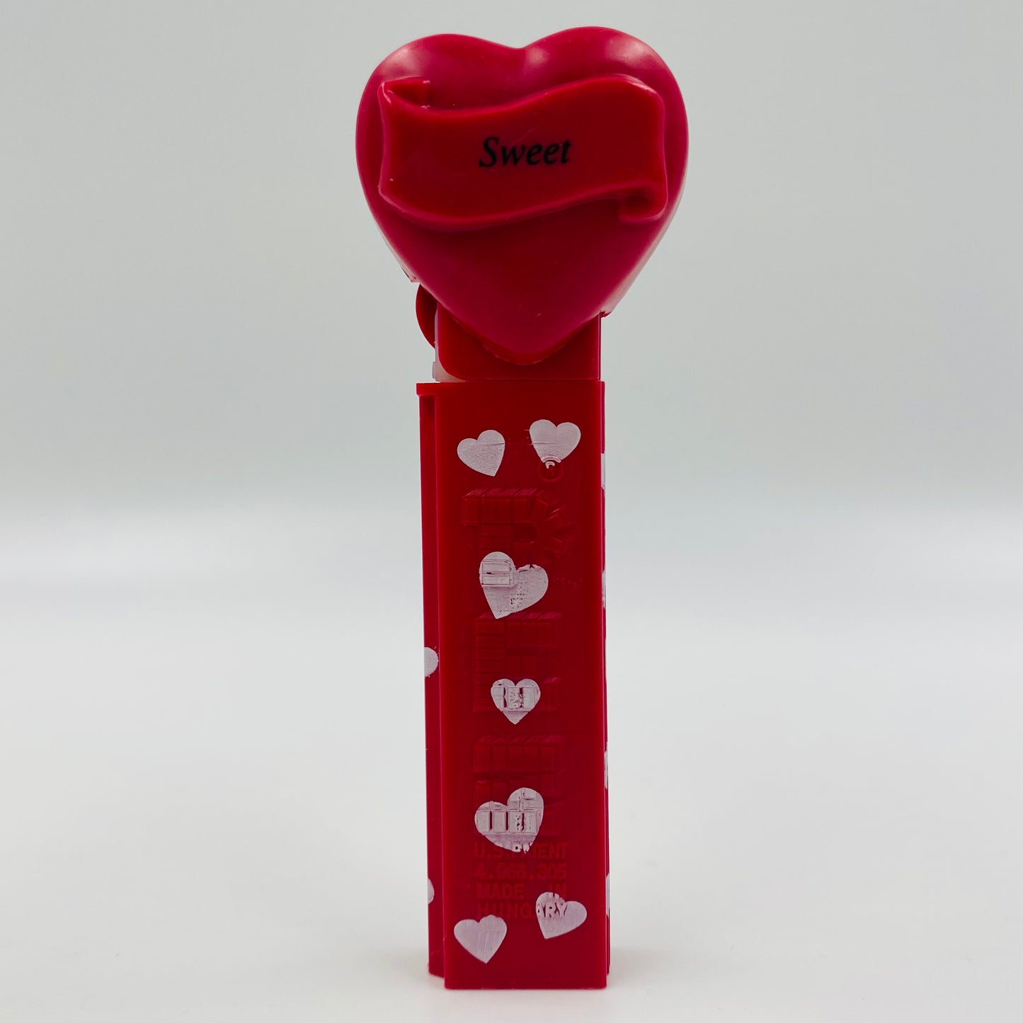 Valentine's Day Heart “SWEET” red PEZ dispenser (2005) loose 4.9 Hungary
