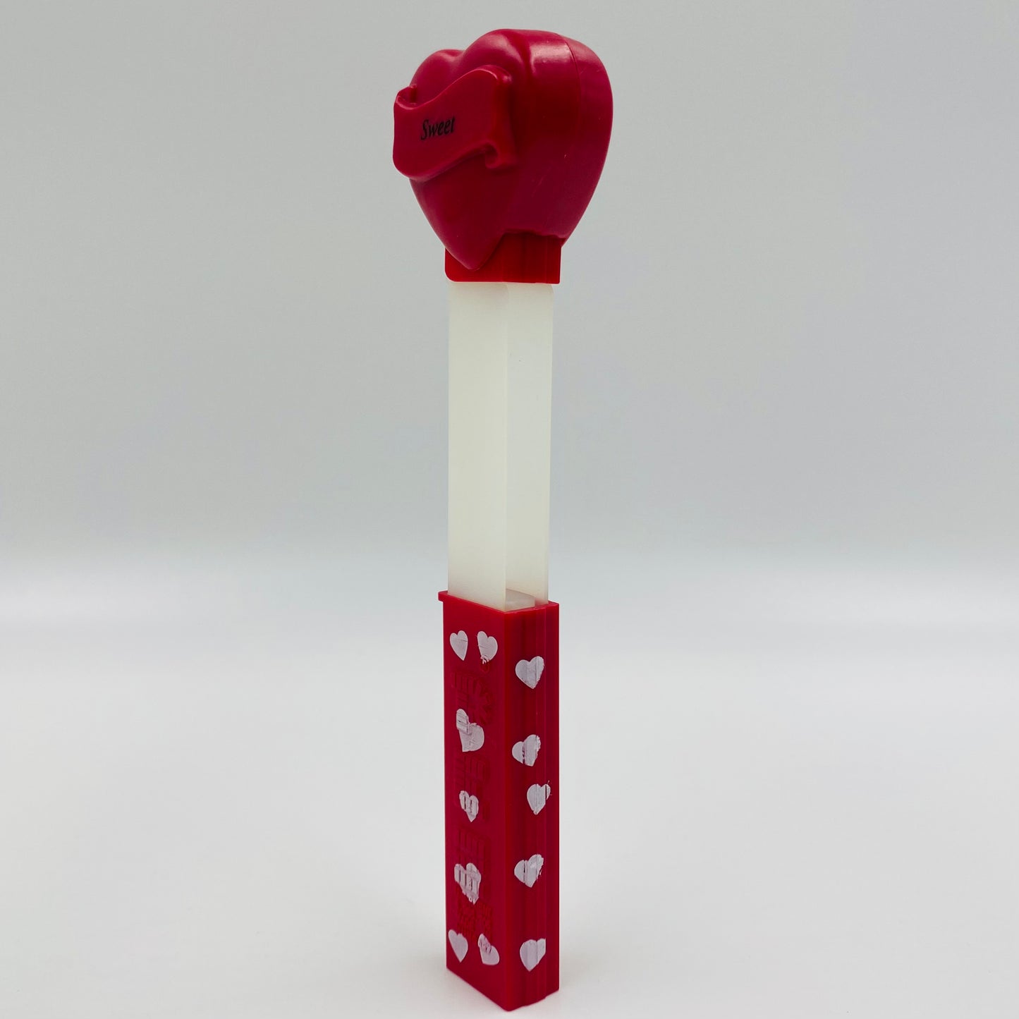 Valentine's Day Heart “SWEET” red PEZ dispenser (2005) loose 4.9 Hungary