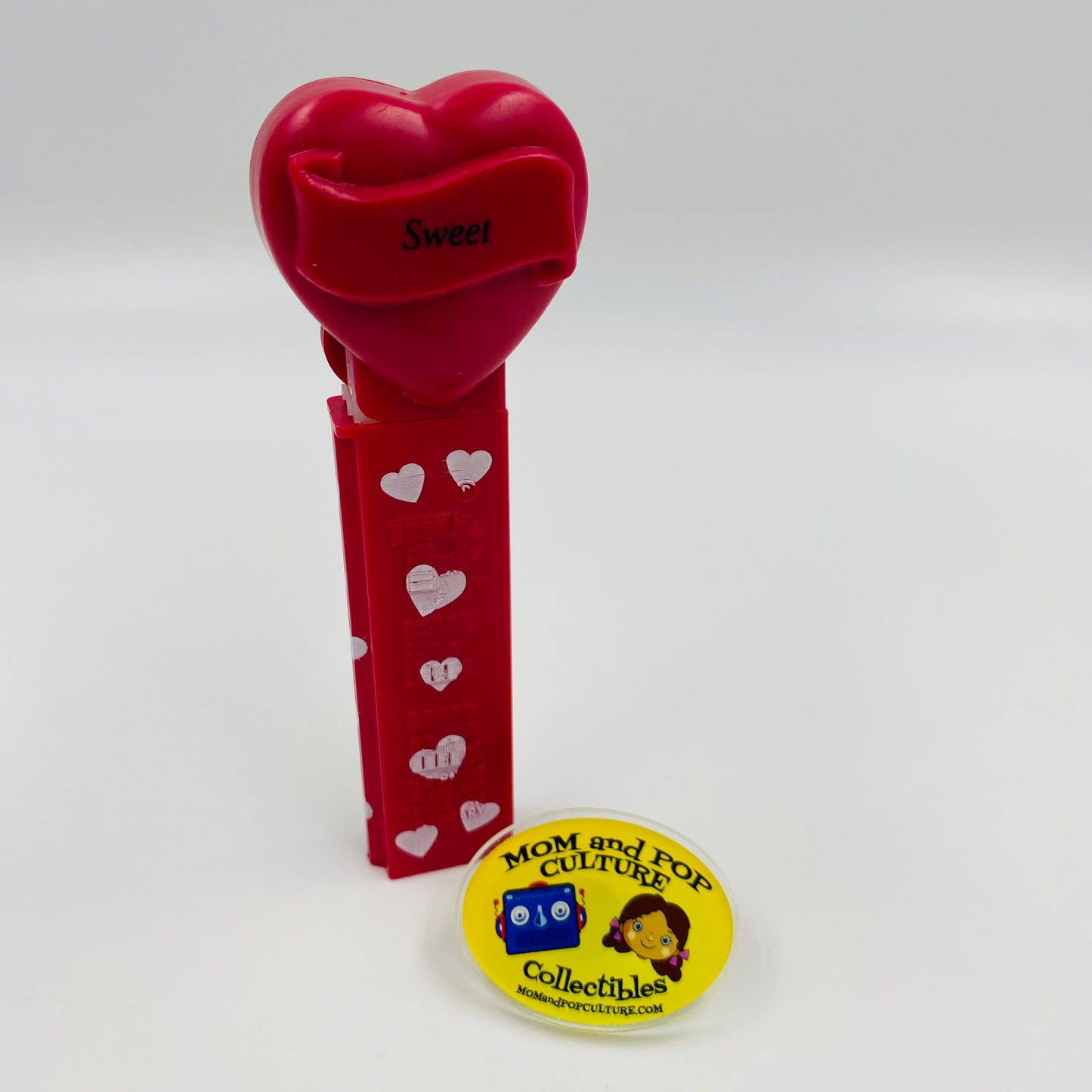 Valentine's Day Heart “SWEET” red PEZ dispenser (2005) loose 4.9 Hungary