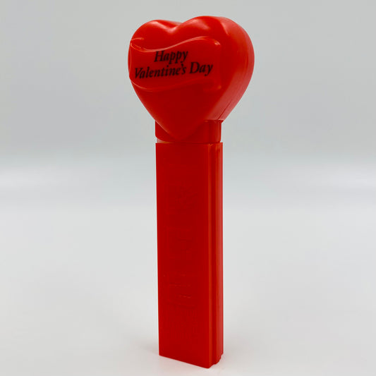 Valentine's Day Heart red on red “Happy Valentine's Day” PEZ dispenser (1996) loose 4.9 Hungary