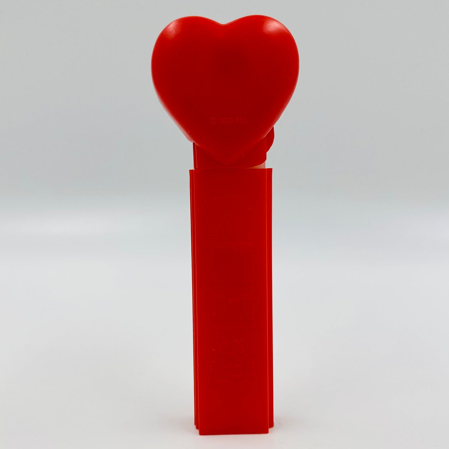 Valentine's Day Heart red on red “Happy Valentine's Day” PEZ dispenser (1996) loose 4.9 Hungary