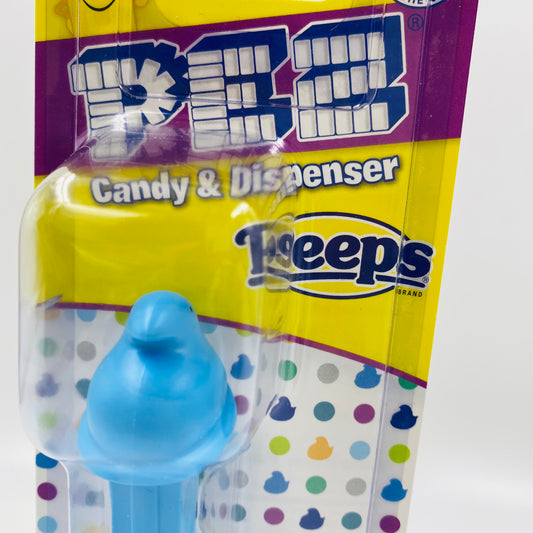 Easter Peeps Blue Chick PEZ dispenser (2021) carded 7.5 Hungary