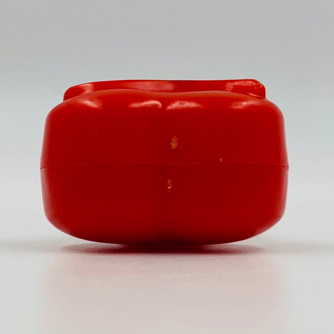 Valentine's Day Heart red on red with white hearts “Happy Valentine's Day” PEZ dispenser (2003) loose 4.9 Hungary