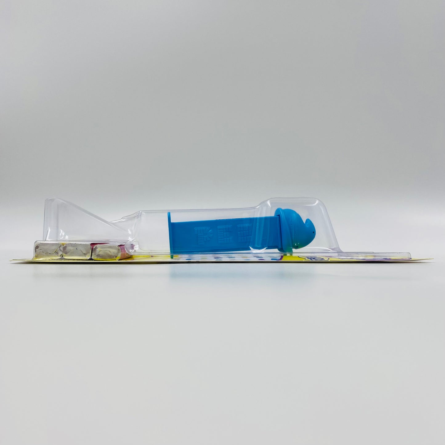Easter Peeps Blue Chick PEZ dispenser (2021) carded 7.5 Hungary
