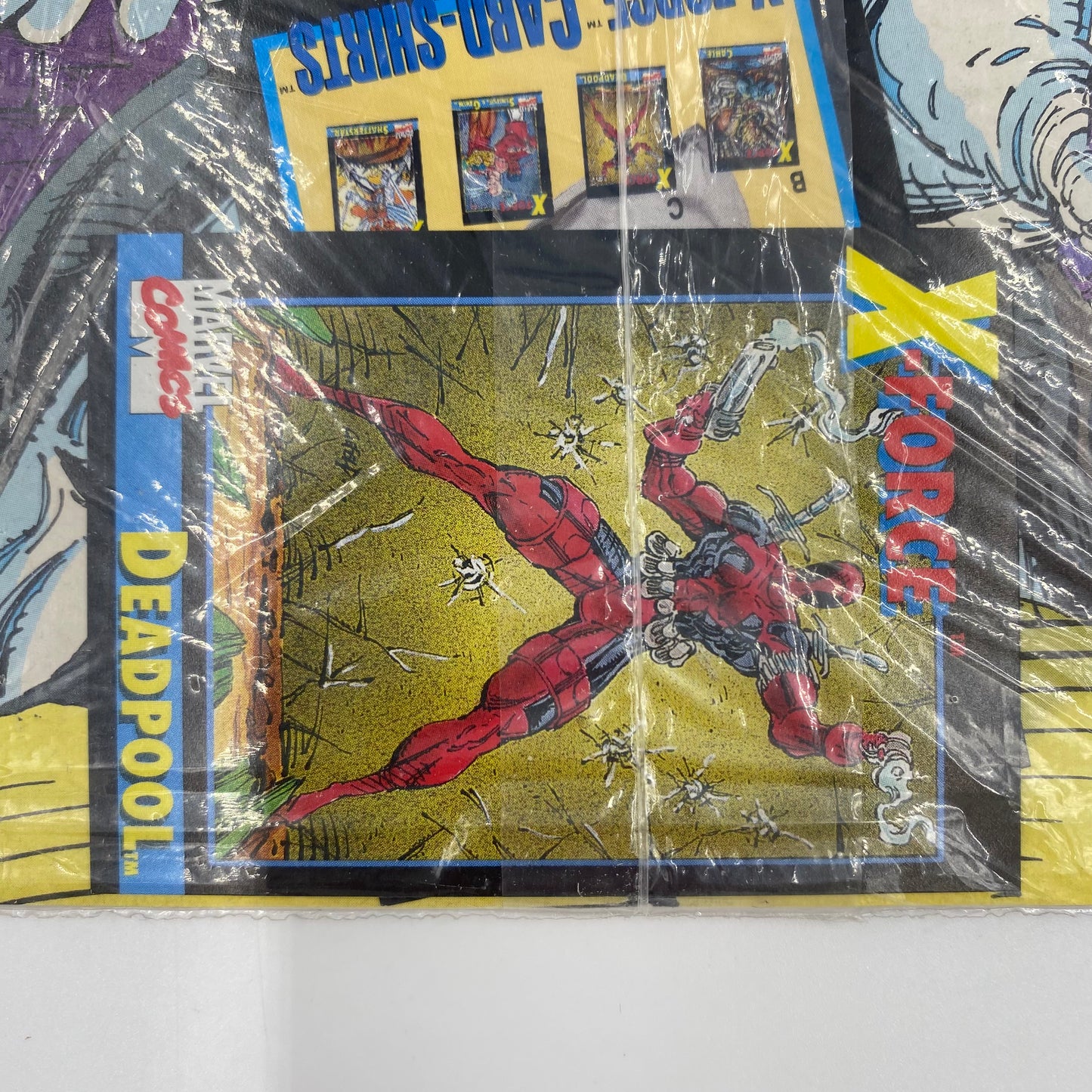 X-Force #1 bagged/Deadpool card (1991) Marvel