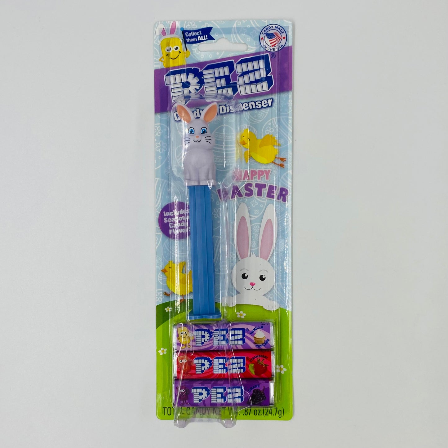 Easter Bunny PEZ dispenser (2022) carded 7.5 Hungary