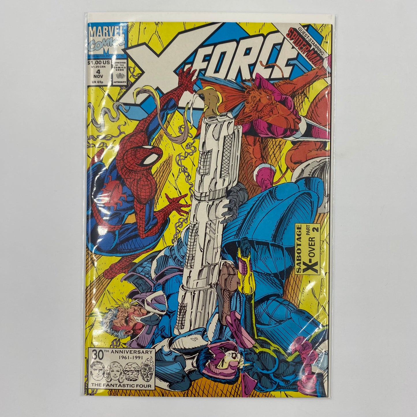 X-Force #4 (1991) Marvel