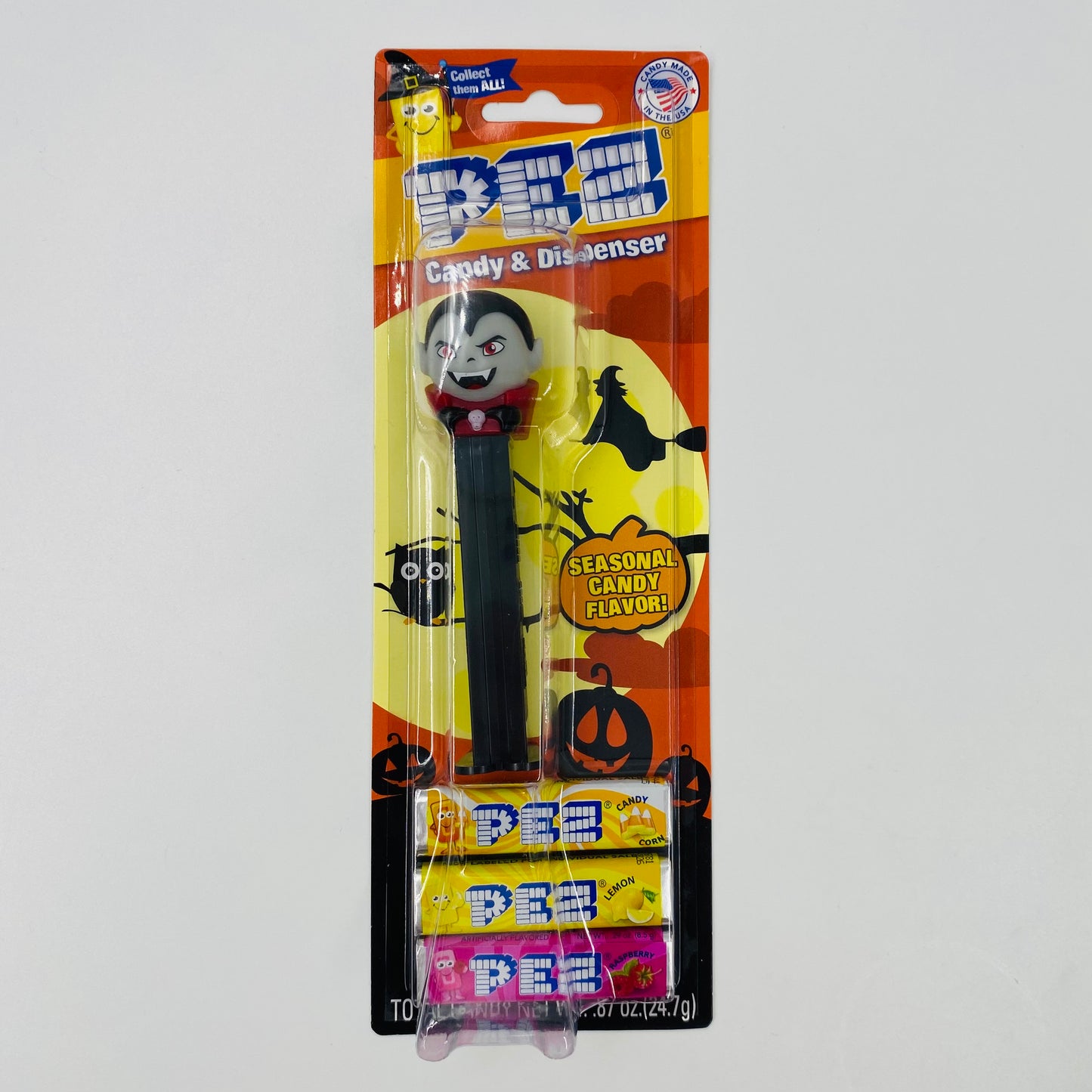 Halloween Vampire PEZ dispenser (2021) carded 7.5 China